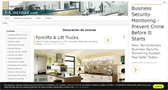 Desktop Screenshot of i-cocinas.com